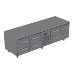 Grillivetolaatikosto RestaRama CSTL-20-20222, 2000x660x660mm