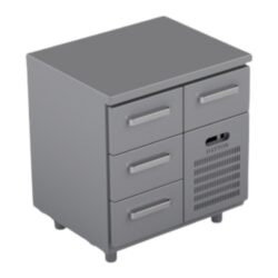 Kylmävetolaatikosto 4GN RestaRama CST-80-30, 800x660x900mm