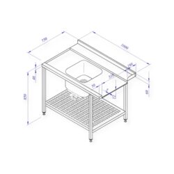 Esipesupöytä 1000x750