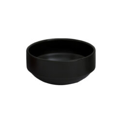 Bodrum Matte Black -pinottava kulho, Ø10cm