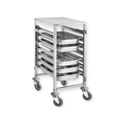 GN-vaunu 7 tasoa, 450x620x1010mm