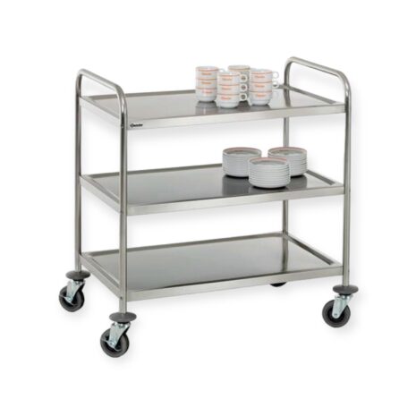 Huolto:tarjoiluvaunu (3 hyllyä) Huolto:tarjoiluvaunu (3 hyllyä)