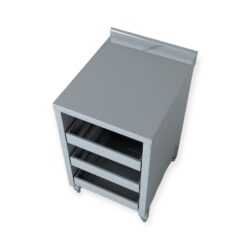 Hyllykkö vetokiskoilla 635x650x900 (+60 mm takaa )