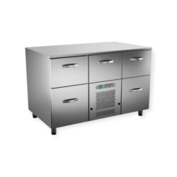 Juomavetolaatikosto RestaRama viidelle korille, 1200x650x900mm