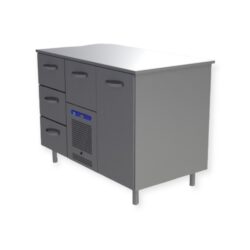 Kylmävetolaatikosto RestaRama CST-12-301 OVI OIKEALLA, 1200x660x900mm