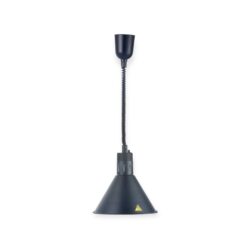 Lämpölamppu, musta