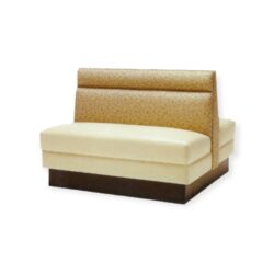 Loosisohva Paisley, kerma, keltainen kuvio