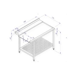 Purkupöytä 900x750