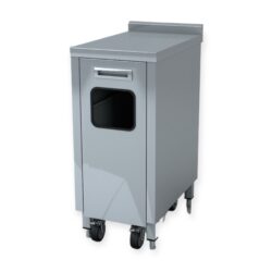 Roskakoriyksikkö, liikkuva 400x650x900 (+60 mm takaa)