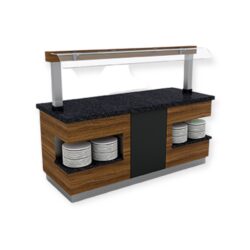 SUSHI-KYLMÄBUFFETVAUNU  GRANIITTITASOLLA