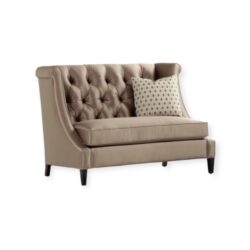 Loosisohva Silver, ruskea/hopea