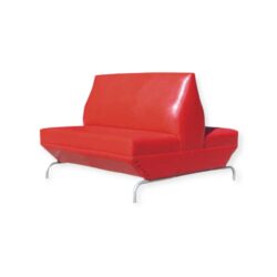 Loosisohva Vadelmavene, punainen