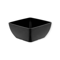Kulho melamiini, musta, 19x19x9cm