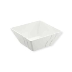 Luxor Square -kulho melamiini, valkoinen, 24x24cm - K 10cm