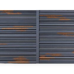 Ribbed Iron Slightly Rusty