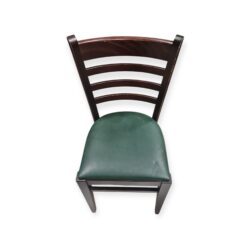 Tuoli (puinen) vihreä istuin